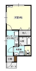 アバンティ朝菜町の物件間取画像